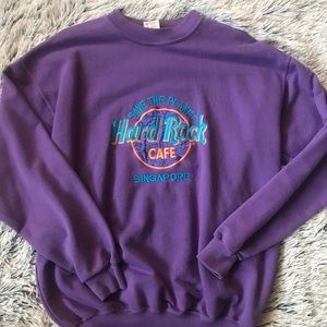 Retro Hard Rock Cafe Pullover